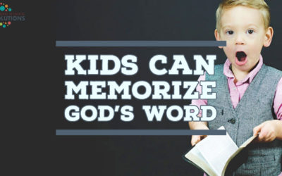 Kid’s Can Memorize God’s Word