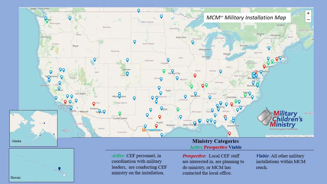 Military Children's Ministry - Child Evangelism Fellowship